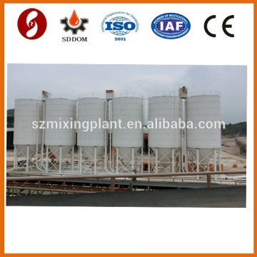 Alta calidad pequeño silo de almacenamiento de 50 toneladas de cemento utilizado en la planta de mezcla de hormigón